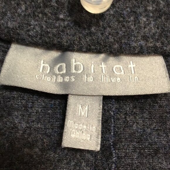 Habitat Sleeveless Button Up Collared Lagenlook VCardigan Size M - Picture 11 of 13